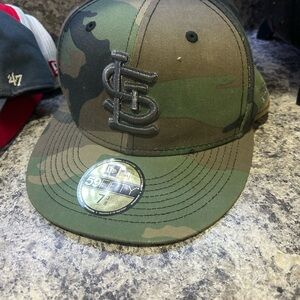 New Era Black and Tan Fitted Cap
